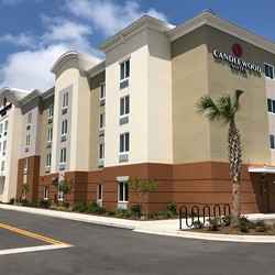 Where or how do I find Candlewood Suites in Panama City Beach FL