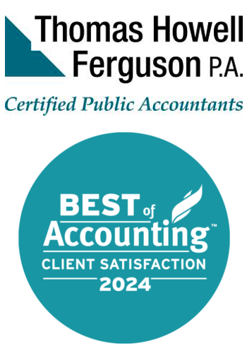 Thomas Howell Ferguson P.A. Wins ClearlyRated’s 2024 Best of Accounting Award